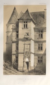 ...pl. 62, Chateau De Folin Yonne, 1860. od Victor Petit