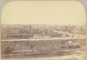 Pl. XVII. Panoramatický výhled na západ od muzea