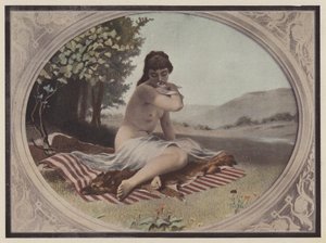 Nymfa (barva litho) od Victor Renault des Graviers