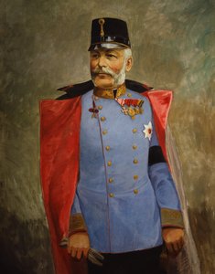Arcivévoda Friedrich, vévoda těšínský, kolem roku 1916 (olej na plátně) od Vienna Nedomansky Studio