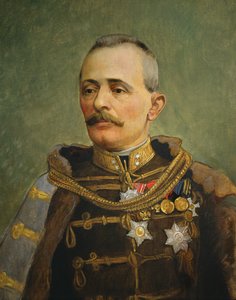 Generál Svetozar Boroevic von Bojna, kolem roku 1916 (olej na plátně)