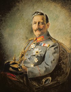 Wilhelm II, německý císař, kolem roku 1916 (olej na plátně)