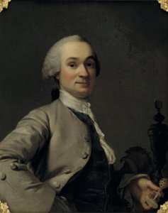 Portrét Lorenze Spenglera, Ivory Turner a kurátora Královské dánské Kunstkammer