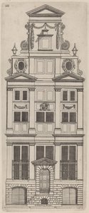 Nadmořská výška holandské fasády: pl. 3 od Vignola