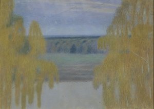 Podzim, 1905 od Viktor Elpidiforovich Borisov Musatov