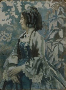 Portrét dámy, 1902 od Viktor Elpidiforovich Borisov Musatov