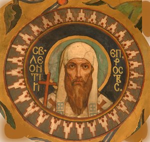 Svatý Leontius z Rostova, 1885-1896 od Viktor Mikhaylovich Vasnetsov