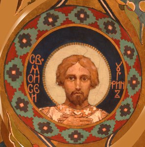 Svatý Mojžíš Uherský, 1885-1896 od Viktor Mikhaylovich Vasnetsov
