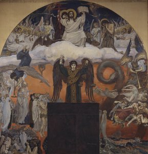 Poslední soud, 1885-1896 od Viktor Mikhaylovich Vasnetsov