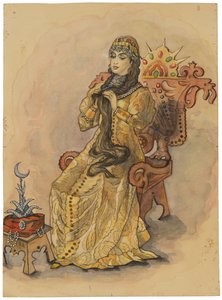 Princezna, která se nikdy neusmála Nesmeyana, 1896 od Viktor Mikhaylovich Vasnetsov