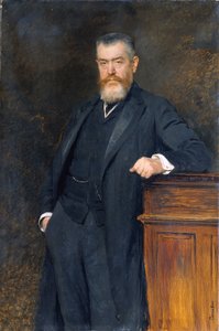 Ministr školství Dr. Gustavus Marchet od Viktor Stauffer