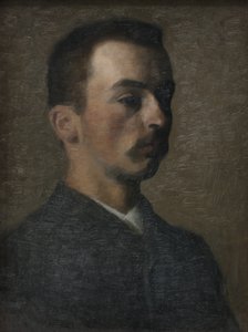 Autoportrét od Vilhelm Hammershøi