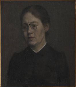 Malířka Elisabeth Wandel od Vilhelm Hammershøi