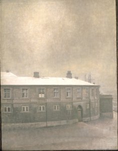 Křídlo paláce Christiansborg od Vilhelm Hammershøi