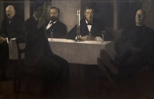 Pět portrétů od Vilhelm Hammershoi