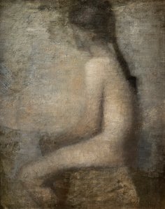 Modelka od Vilhelm Hammershoi