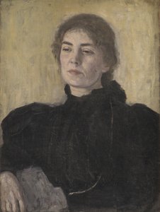 Portrét Thory Bendixové od Vilhelm Hammershoi