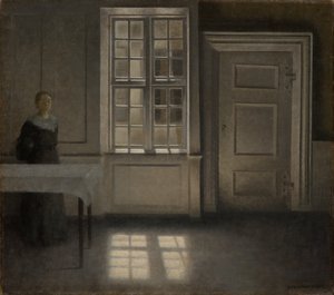 Strandgade, Sunshine od Vilhelm Hammershøi