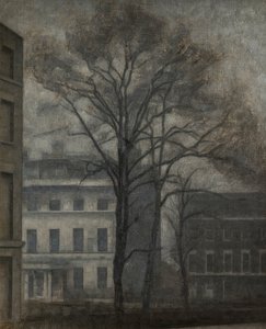 Židovská škola na Guilford Street, Londýn od Vilhelm Hammershoi