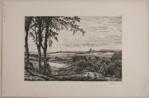 Odpolední krajina, Zéland od Vilhelm Kyhn