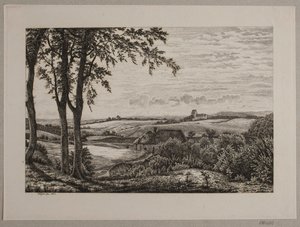 Odpolední krajina, Zéland od Vilhelm Kyhn