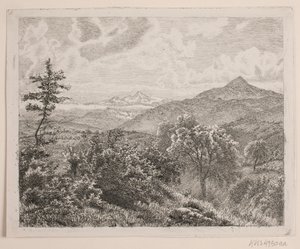 Vysokohorská krajina od Vilhelm Kyhn