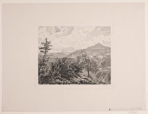 Vysokohorská krajina od Vilhelm Kyhn