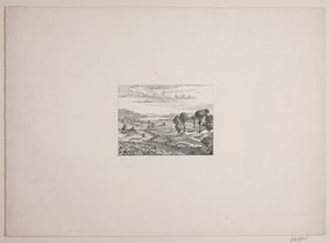 Krajina z oblasti Himmelbjerg od Vilhelm Kyhn