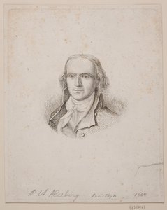 Portrét P. A. Heiberga od Vilhelm Kyhn