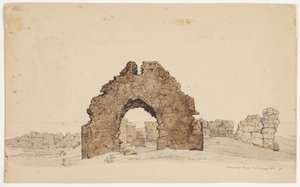 Šalomounova kaple. Bornholm od Vilhelm Kyhn