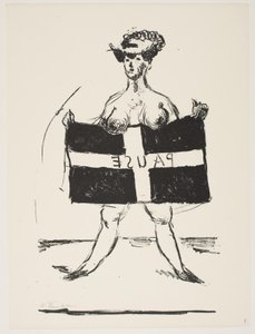 List z "Klingens Kunstnermappe č. 2" od Vilhelm Lundstrøm