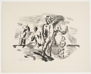 List z "Klingens Kunstnermappe č. 2" od Vilhelm Lundstrøm