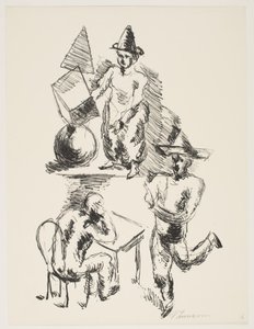 List z "Klingens Kunstnermappe č. 2" od Vilhelm Lundstrøm