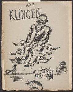 Obálka pro Klingen, sv. III, č. 8 od Vilhelm Lundstrøm