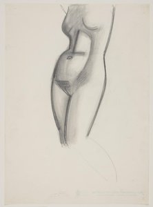 Modelka, torzo od Vilhelm Lundstrøm