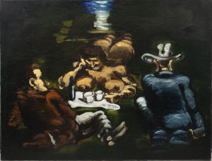 Oběd v trávě od Vilhelm Lundstrøm