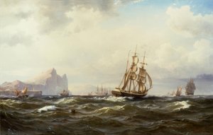 Lodě v Gibraltarském průlivu