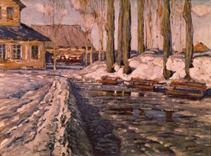 V carské zahradě Keizardarzu, 1914