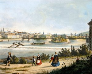 Praha na řece Moldavě (Vltava), Vincent Morstadt, Česká republika