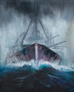 Battlecruiser Derfflinger 1918, 2016, od Vincent Alexander Booth