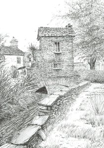 Bridge House Ambleside, 2019 od Vincent Alexander Booth