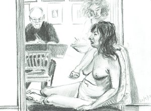 Večerní model později, 2012 od Vincent Alexander Booth