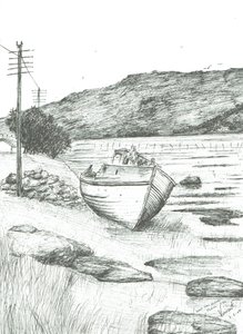 Na půli cesty přes Isle of Mull, 2007 od Vincent Alexander Booth