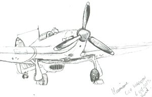 Hawker Hurricane, 2013 od Vincent Alexander Booth