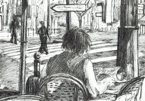 Rotunda - Paříž, 2003 od Vincent Alexander Booth