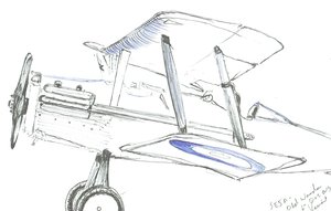 SE5-A v Old Warden, 2013 od Vincent Alexander Booth