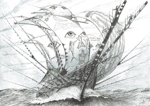 Storm Creators Beringovo moře, 2019 od Vincent Alexander Booth