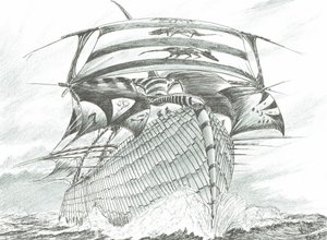 Storm Creators Lake Victoria, 2022 od Vincent Alexander Booth