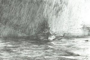 Tirpitz v arktických vodách 1943, 2009 od Vincent Alexander Booth