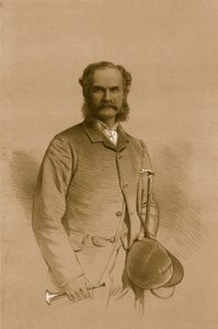 Podplukovník A.M.Calvert, 1879. od Vincent Brooks Day and Son